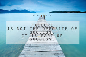 Η αποτυχία οδηγεί στην επιτυχία